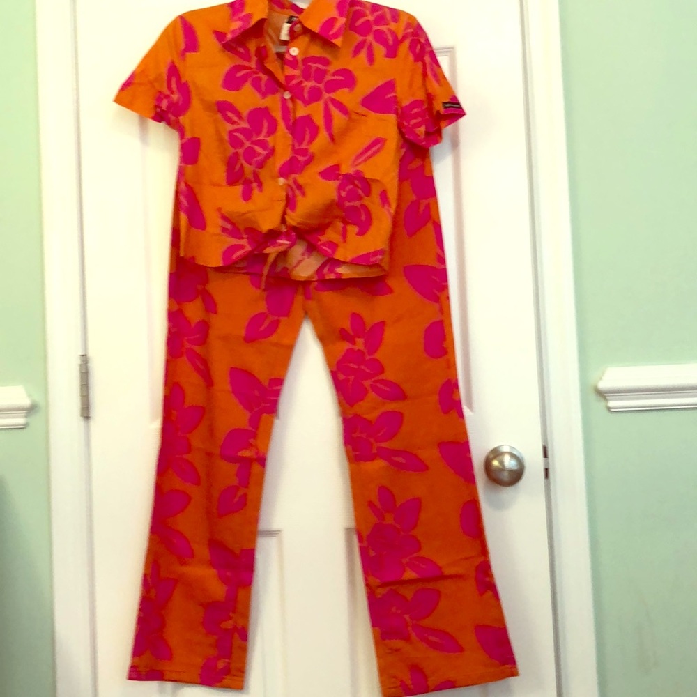 D&G vintage pants set